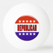 Republikeins Button Pingpongbal (Voorkant)