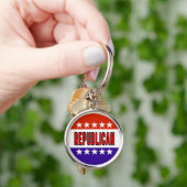 Republikeins Button Sleutelhanger (Hand)