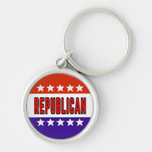 Republikeins Button Sleutelhanger (Voorkant)