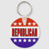 Republikeins Button Sleutelhanger (Achterkant)