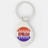 Republikeins Button Sleutelhanger (Voorkant)