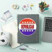 Republikeins Button Sticker (iPad Cover)