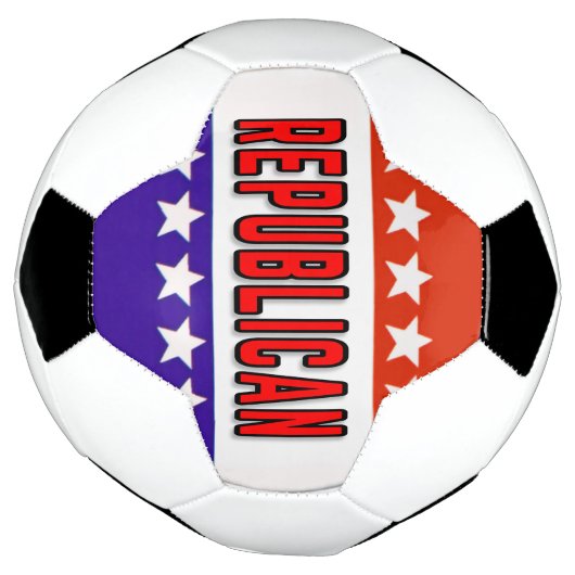 Republikeins Button Voetbal (Gedraaid)