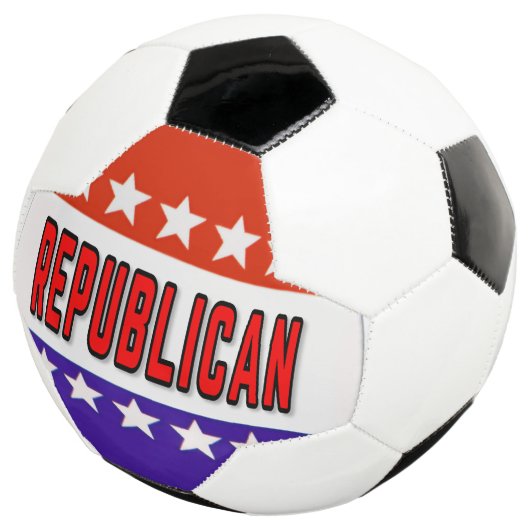 Republikeins Button Voetbal (Drie kwart)