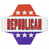 Republikeins Button Voetbal (Enkel)