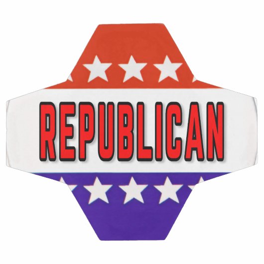 Republikeins Button Voetbal (Enkel)