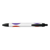 Republikeins Button Zwarte Inkt Pen (Achterkant)