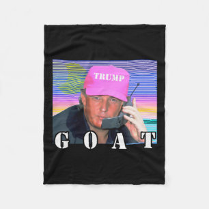 Republikeins conservatief Trump 2024 grappig Fleece Deken
