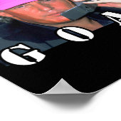 Republikeins conservatief Trump 2024 grappig Poster (Hoek)