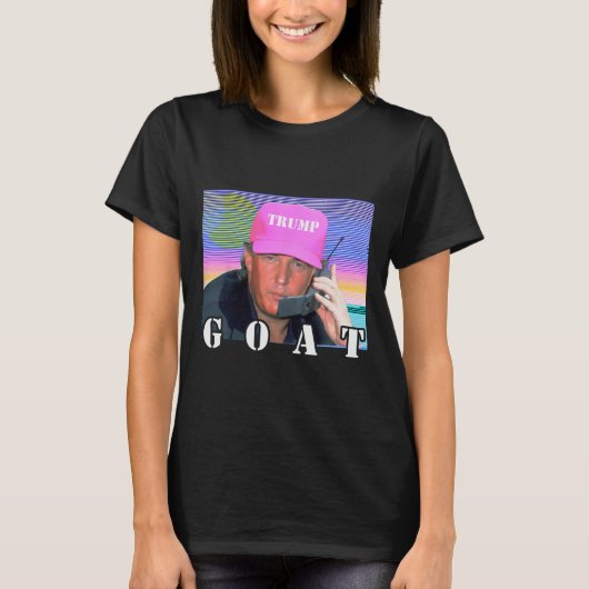 Republikeins conservatief Trump 2024 grappig T-shirt (Voorkant)