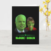 Republikeins Halloween! Kaart (Gele Bloem)