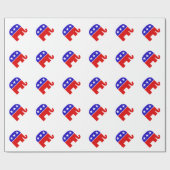 Republikeins Logo Cadeaupapier (Vlak)
