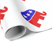 Republikeins Logo Cadeaupapier (Rol Hoek)