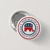 Republikeins Nationaal Comité Logo Ronde Button 3,2 Cm (Voorkant /achterkant)