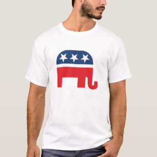 Republikeins olifantsymbool t-shirt
