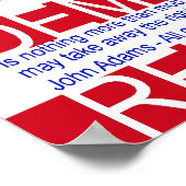 Republikeins Poster (Hoek)