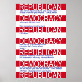 Republikeins Poster (Voorkant)