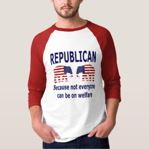 Republikeins Shirt voor Welzijn