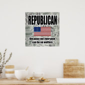 Republikeins Welzijn Poster (Keuken)