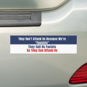 Republikeinse anti-democratische bumpersticker (Op auto)