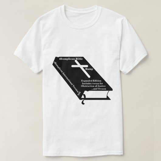 Republikeinse Bijbel T-shirt (Design voorkant)