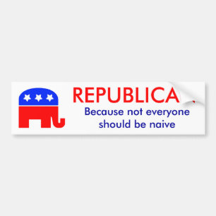 Republikeinse Bumpersticker
