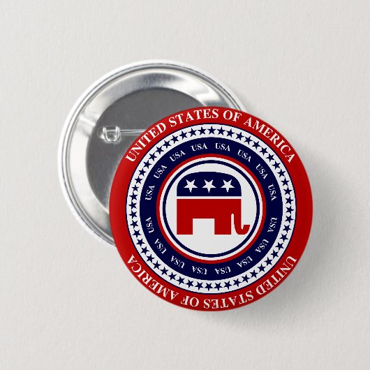 Republikeinse Button (Voorkant /achterkant)