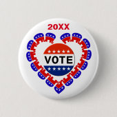 Republikeinse Button (Voorkant)