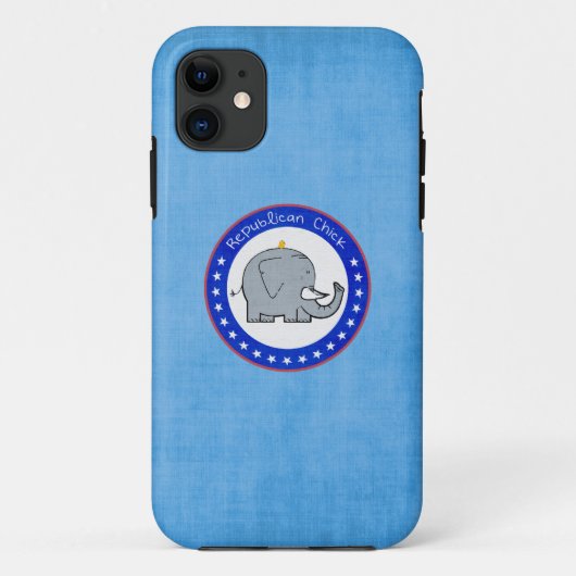republikeinse chick iphone hoesje (Achterkant)