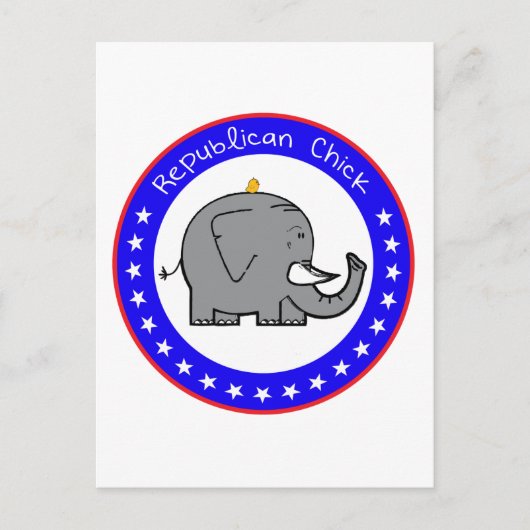 republikeinse griet briefkaart (Voorkant)