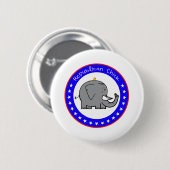 republikeinse griet ronde button 5,7 cm (Voorkant /achterkant)