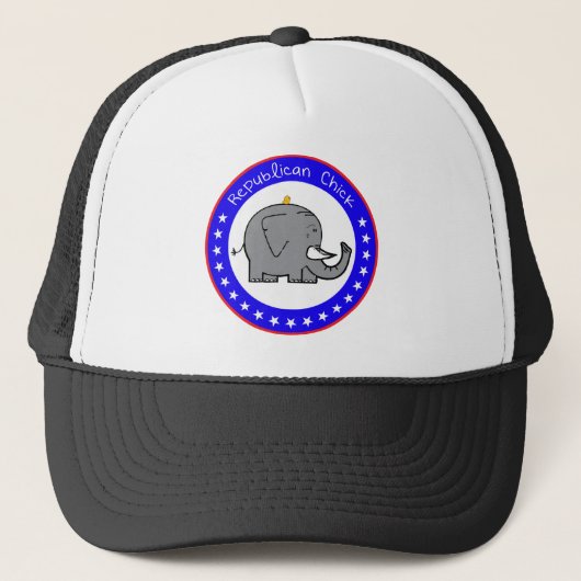 republikeinse griet trucker pet (Voorkant)