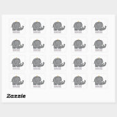 republikeinse griet vierkante sticker (Vel)