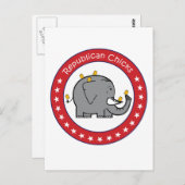 republikeinse kuikens briefkaart (Voorkant / Achterkant)