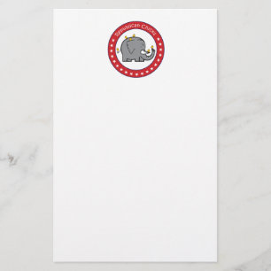 republikeinse kuikens briefpapier