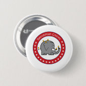 republikeinse kuikens ronde button 5,7 cm (Voorkant /achterkant)