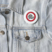 republikeinse kuikens ronde button 5,7 cm (In situ)