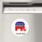 Republikeinse olifant/GP-olifant Magneet (Insitu (Vaatwasser))