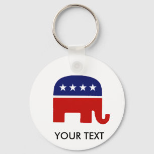 Republikeinse olifant/GP-olifant Sleutelhanger