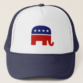 Republikeinse olifant/GP-olifant Trucker Pet (Voorkant)