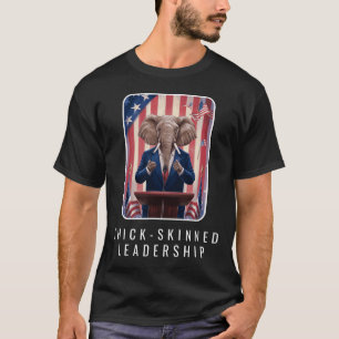 Republikeinse Olifant Leiderschap Amerika Politiek T-shirt