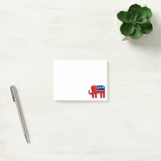Republikeinse Olifant Post-it® Notes (Kantoor)
