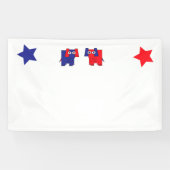 Republikeinse olifant spandoek (Horizontaal)