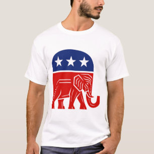 🐘 Republikeinse Olifantenconservatief T-shirt
