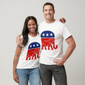 🐘 Republikeinse Olifantenconservatief T-shirt (Unisex)