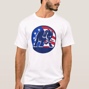 Republikeinse olifantenvlag t-shirt