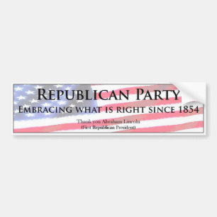 Republikeinse Partij Bumpersticker