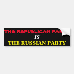 Republikeinse partij bumpersticker