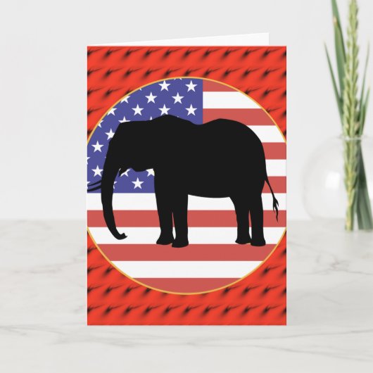 Republikeinse Partij Kaart (Voorkant)