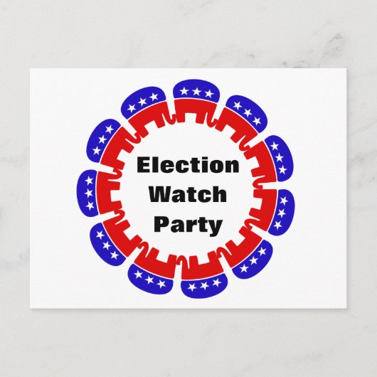 Republikeinse Partij van de Volkspartij Briefkaart (Voorkant)